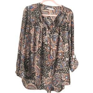 DR2 by Daniel Rainn nwot Peplum Back Sz LG